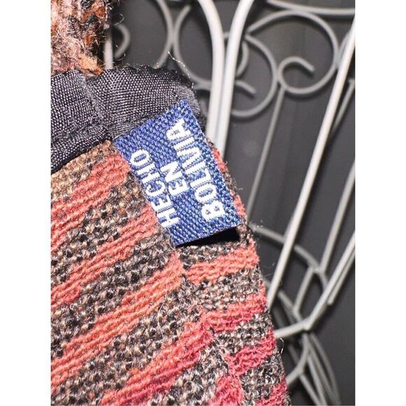 BEAUTIFUL Bolivian CHOLITA Woman’s Aguayo handmade shoulder bag Crossbody l purs - Picture 6 of 7